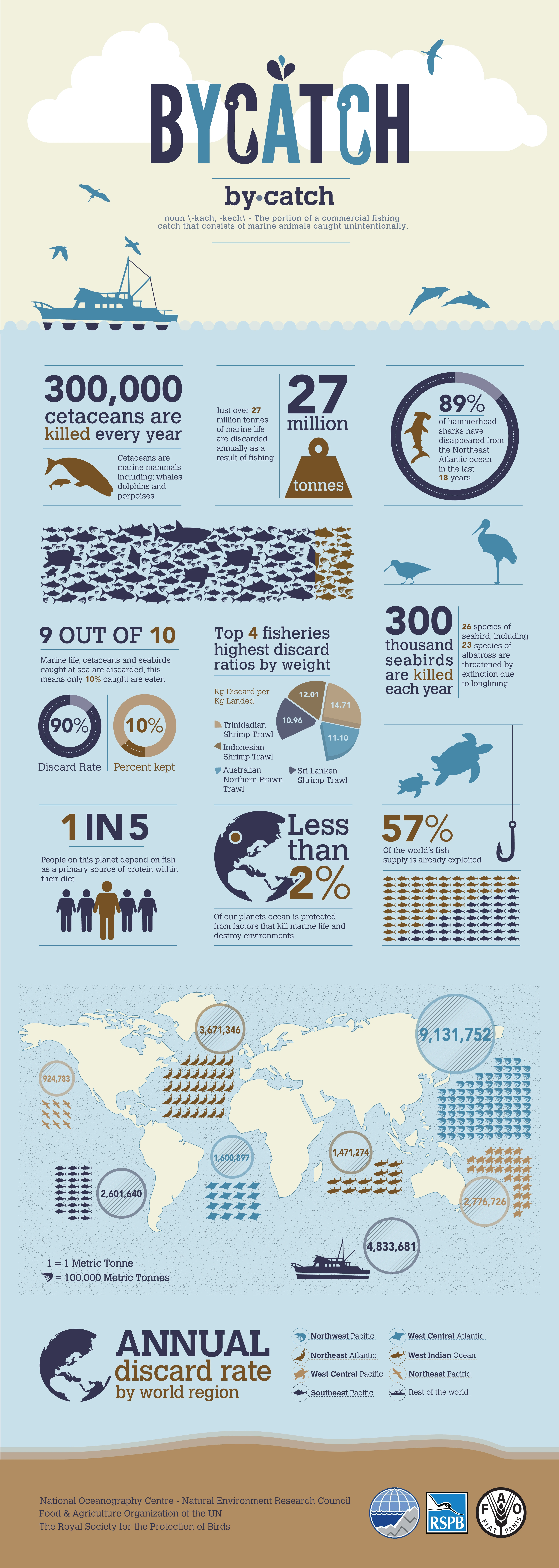 Bycatch Refers To The Unintended Capture Of Non-Target Marine Species During Fishing. It Poses Serious Threats To Ecosystems And Biodiversity.